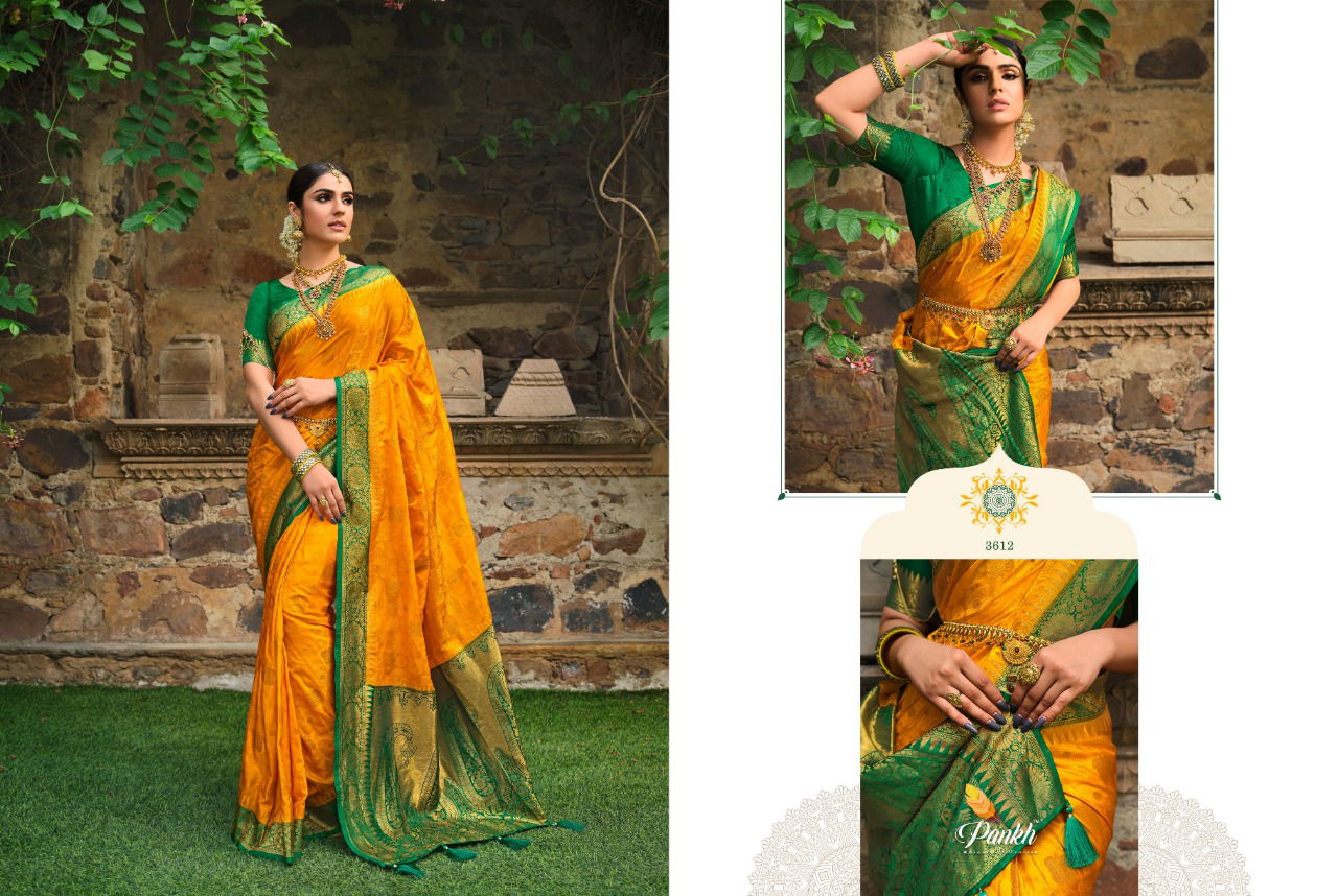 Pankh Ardhangini 2 New Exclusive Wear Satin Silk Designer Saree Collection 